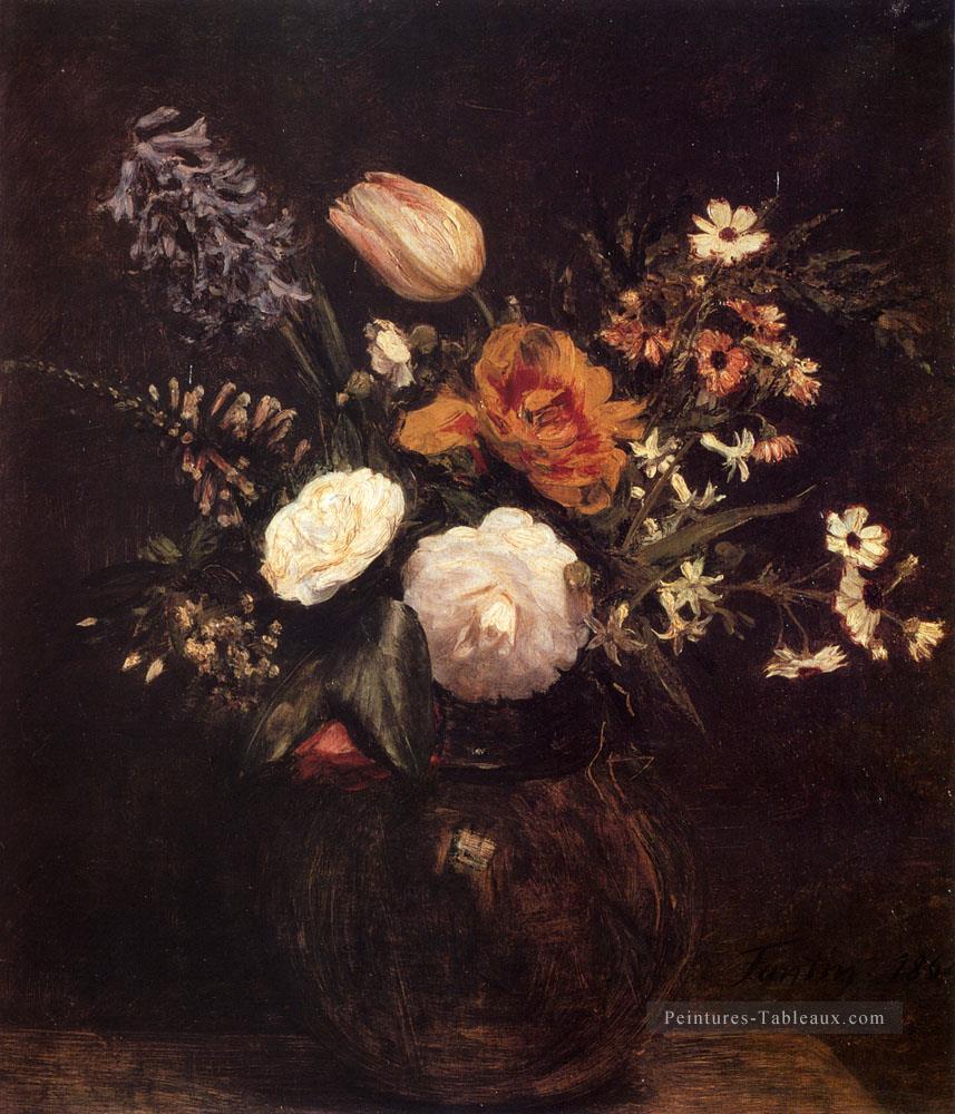 Ignace Henri Fleurs peintre Henri Fantin Latour floral Peintures à l'huile